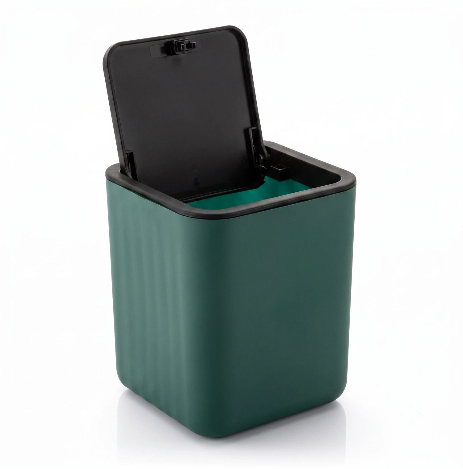 Premium Push Lid Dustbin | Stylish Plastic Waste Bin for Home & Bathroom Plastic Dustbin-image-37