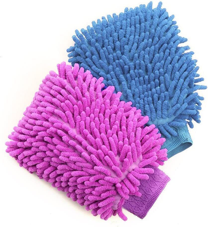 use Cleaning and Car Washing Gloves, Home Dusting Microfiber Wet and Dry Duster-image-7