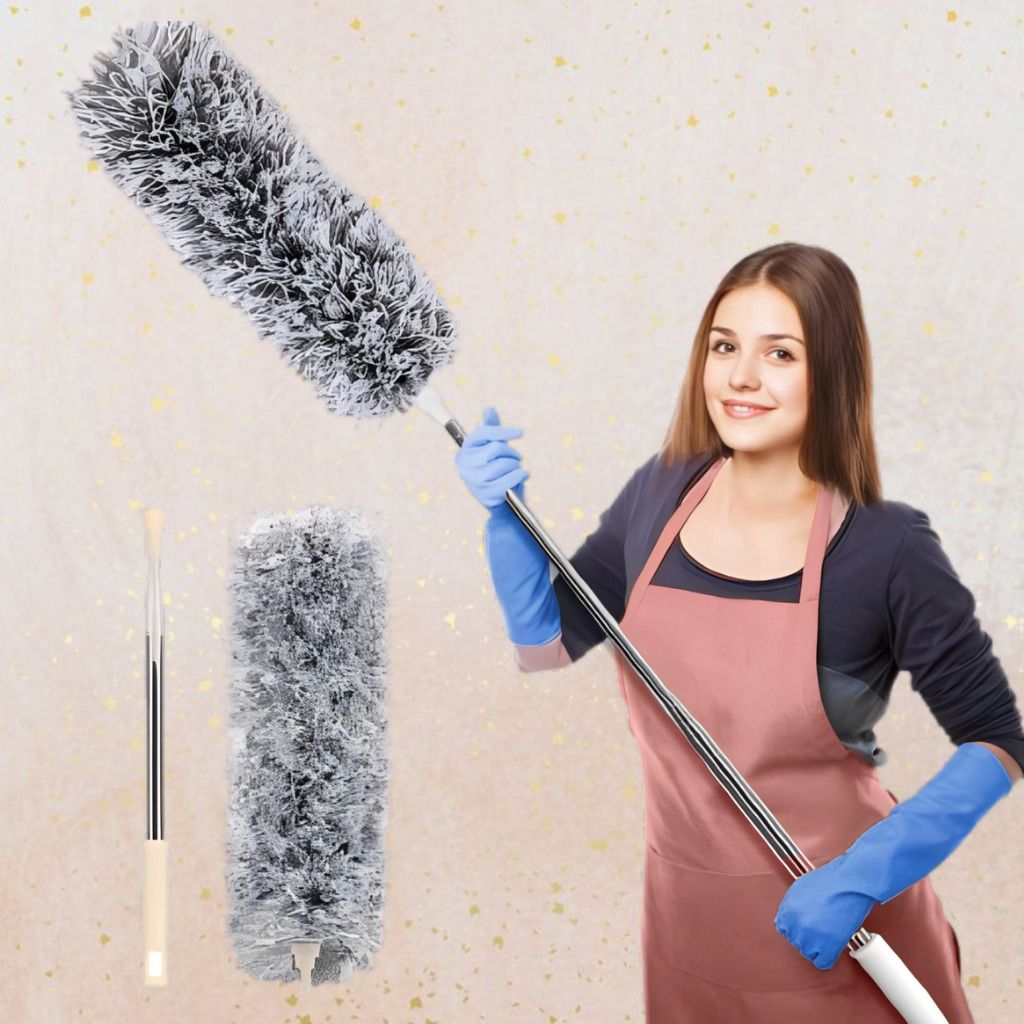 mvtrading Soft Touch Flexible Duster for Household Dust Removal Tasks Dry Duster-picture-7
