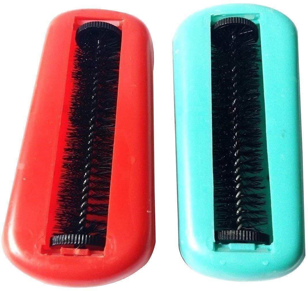 Magic Cleaning Roller Brush for Bedsheet, Sofa, Carpet (Mulicolour) (Pack of 2) Nylon Wet and Dry Brush-image-22