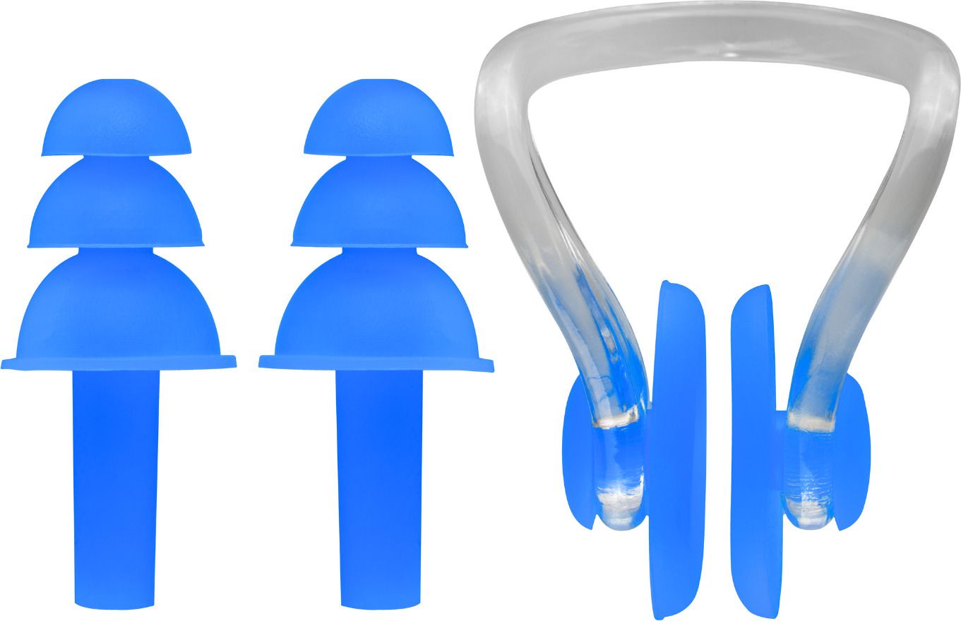 Water Protection Soft Silicone Swimming Ear Plug & Nose Clip