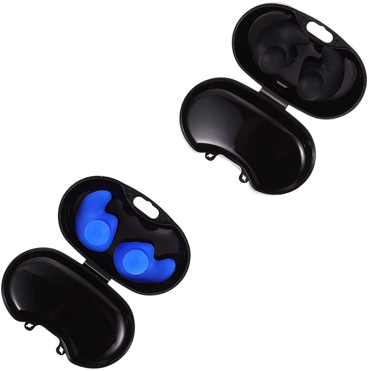 Ear Plugs Waterproof Reusable Professional Silicone Swimming Ear Cap (2 Pair) Ear Plug-image-48