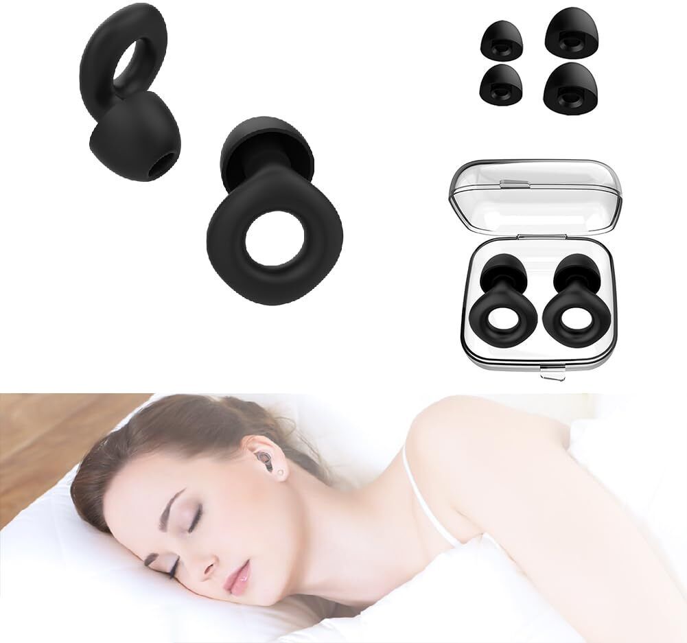 Ear Plugs For Noise Reduction, Reusable Earplugs For Sleeping Noise Sensitivity Ear Plug
