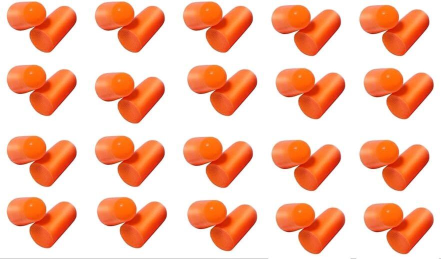 20 Pair Ear Plugs Extra Soft, Reusable Earbuds Noise Cancellation Ear Plug