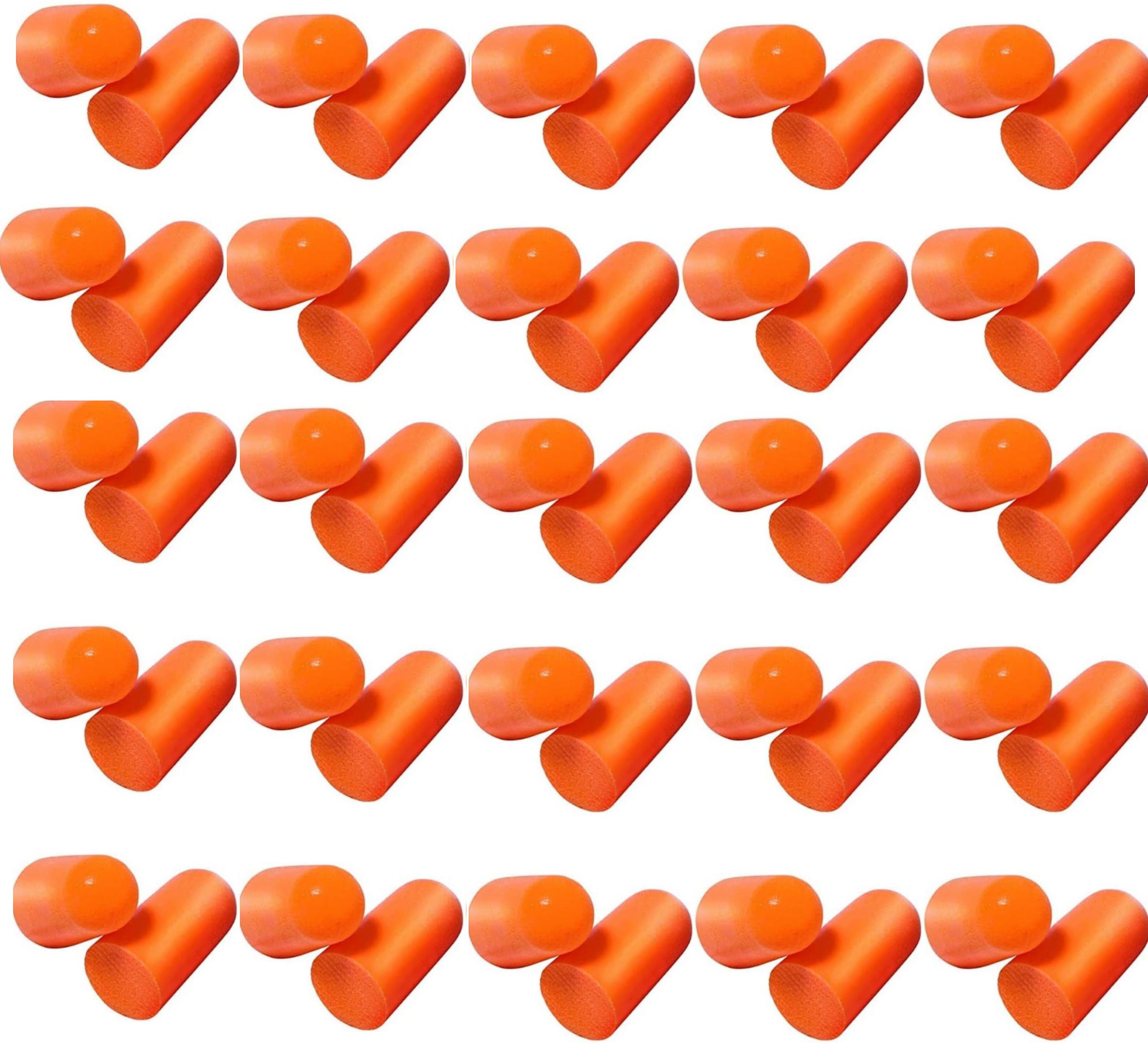 20 Pair Ear Plug Un-Corded, Extra Soft, Reusable Earbuds Noise Cancellation Ear Plug & Nose Clip