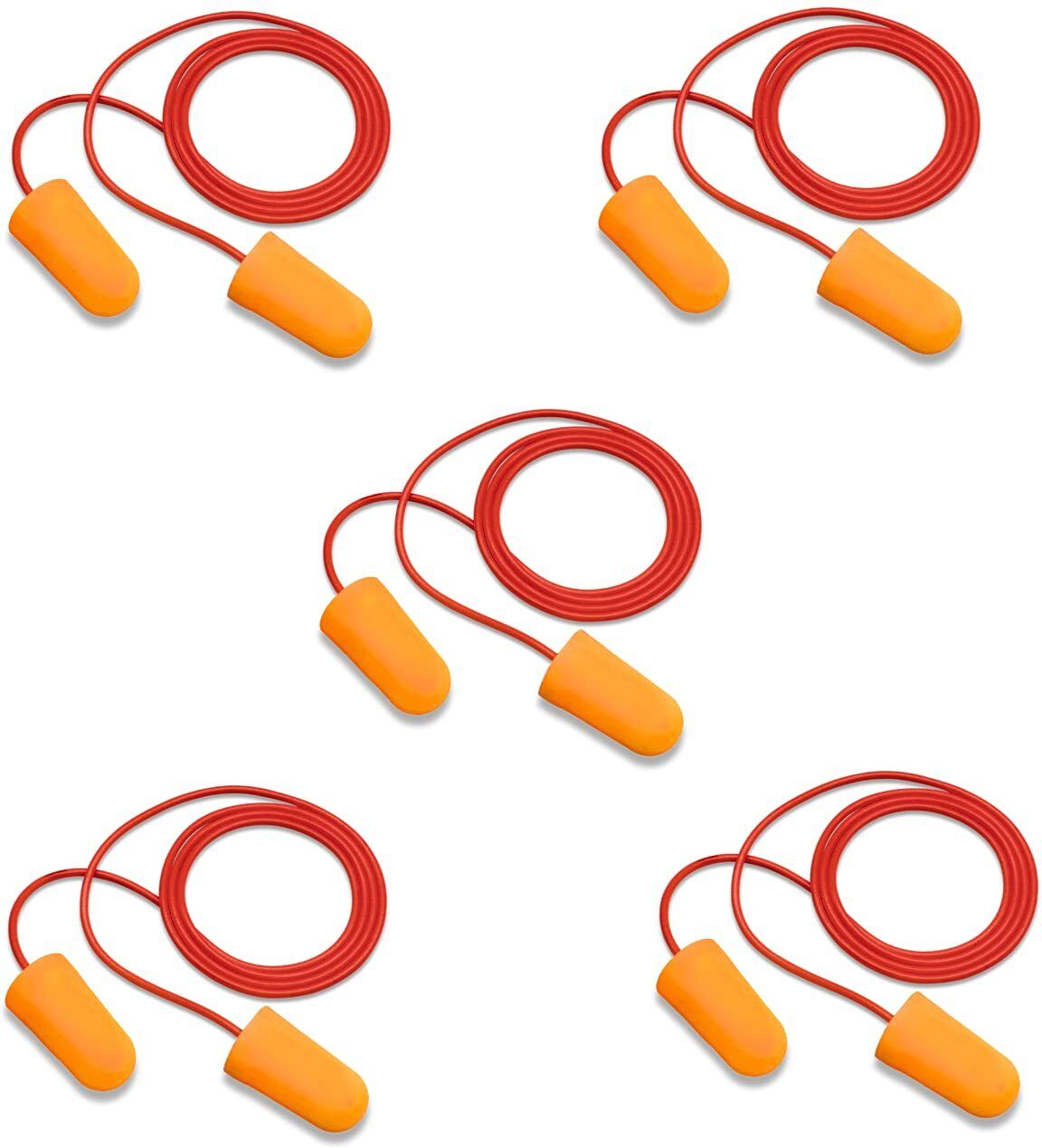 5 Pcs Noise Reduction Earplugs, Highly Recommended Sound Blockage During Exams Ear Plug-image-25