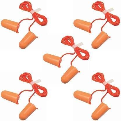 5 PCS Ear Plug Corded, Extra Soft, Reusable Noise Cancellation Use Study,Flight Ear Plug-image-28