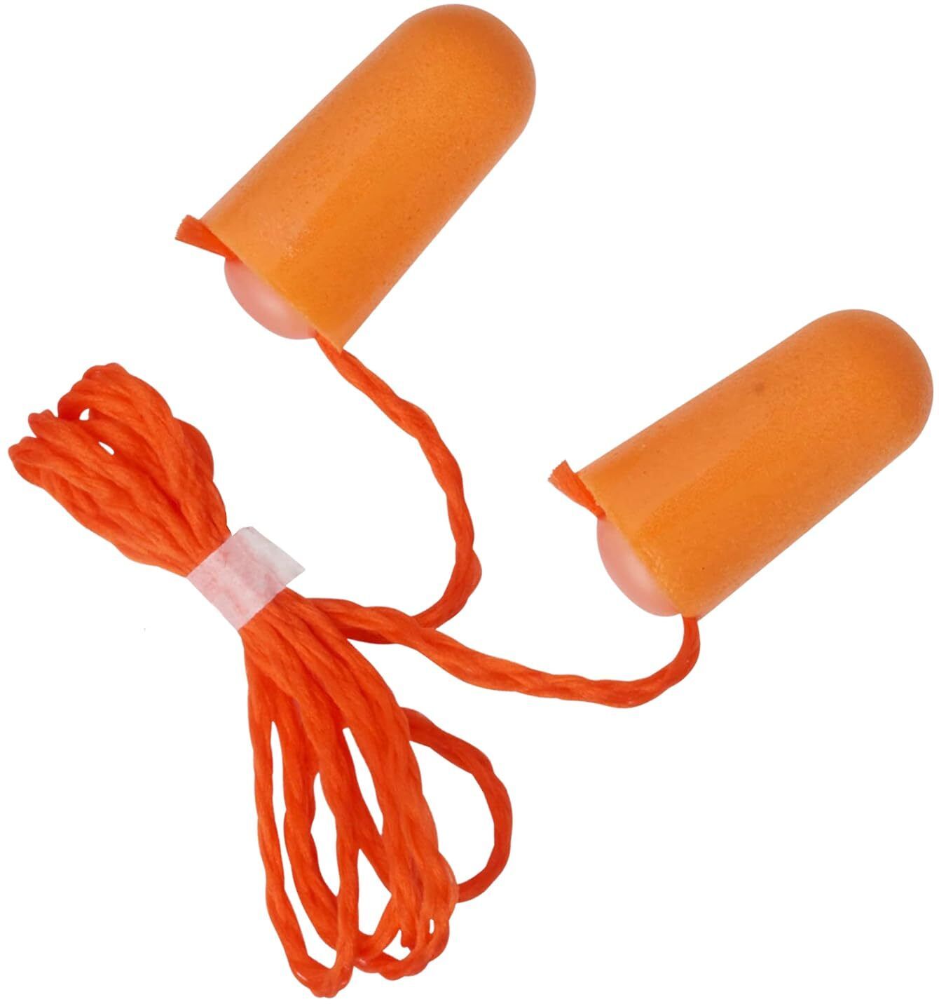 3M 1110 Corded Foam Disposable Noise Reduction 10 pcs Ear Plugs (Orange) Ear Plug-image-22