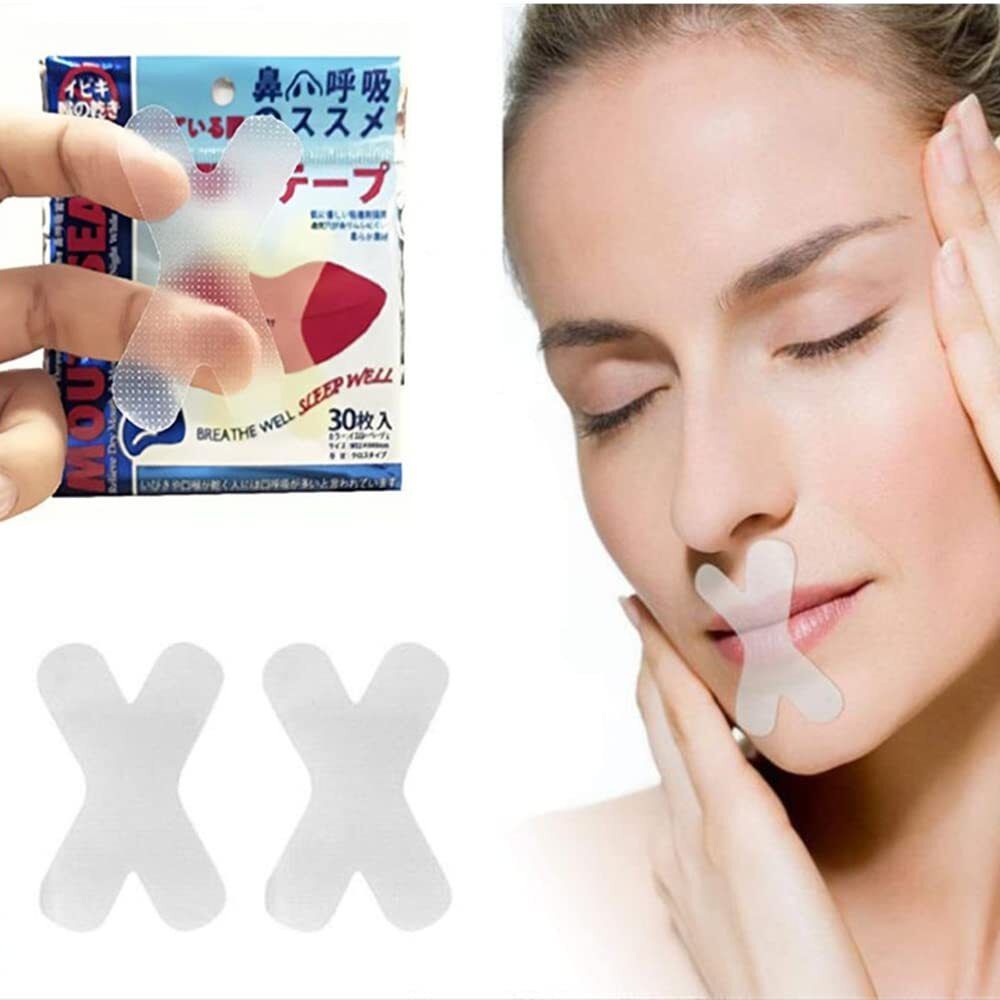 Snoring Devices Advanced Gentle Mouth Tape Ear Plug & Nose Clip-image-0