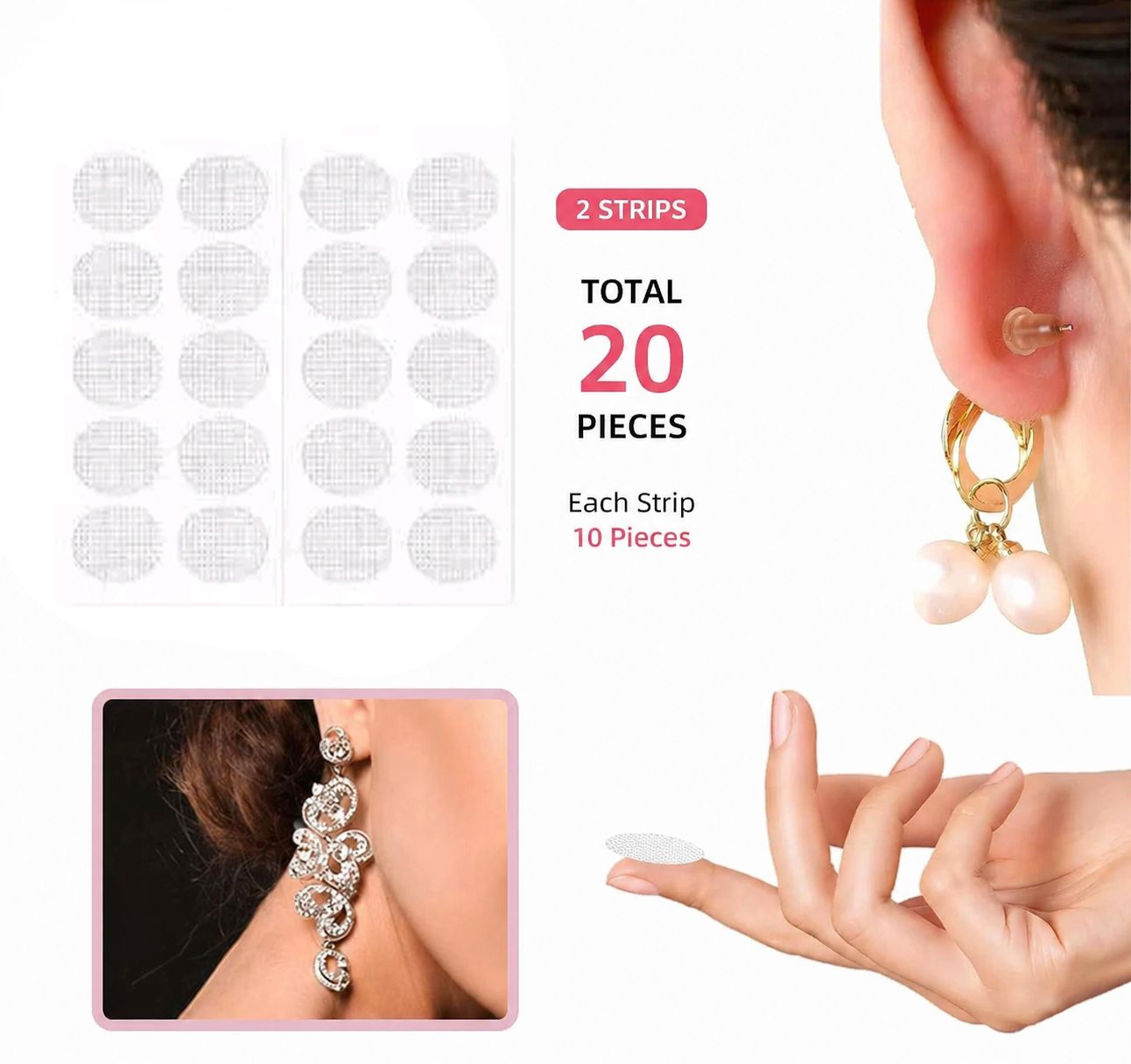 Disposable Ear Lobe Support-image-10