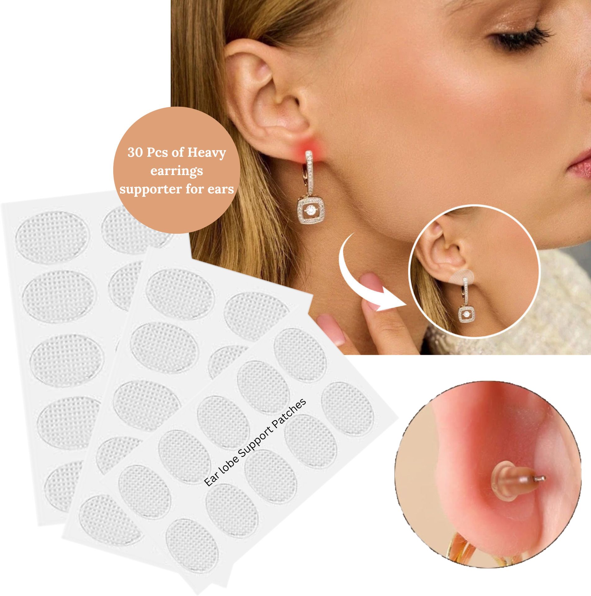 Disposable Ear Lobe Support