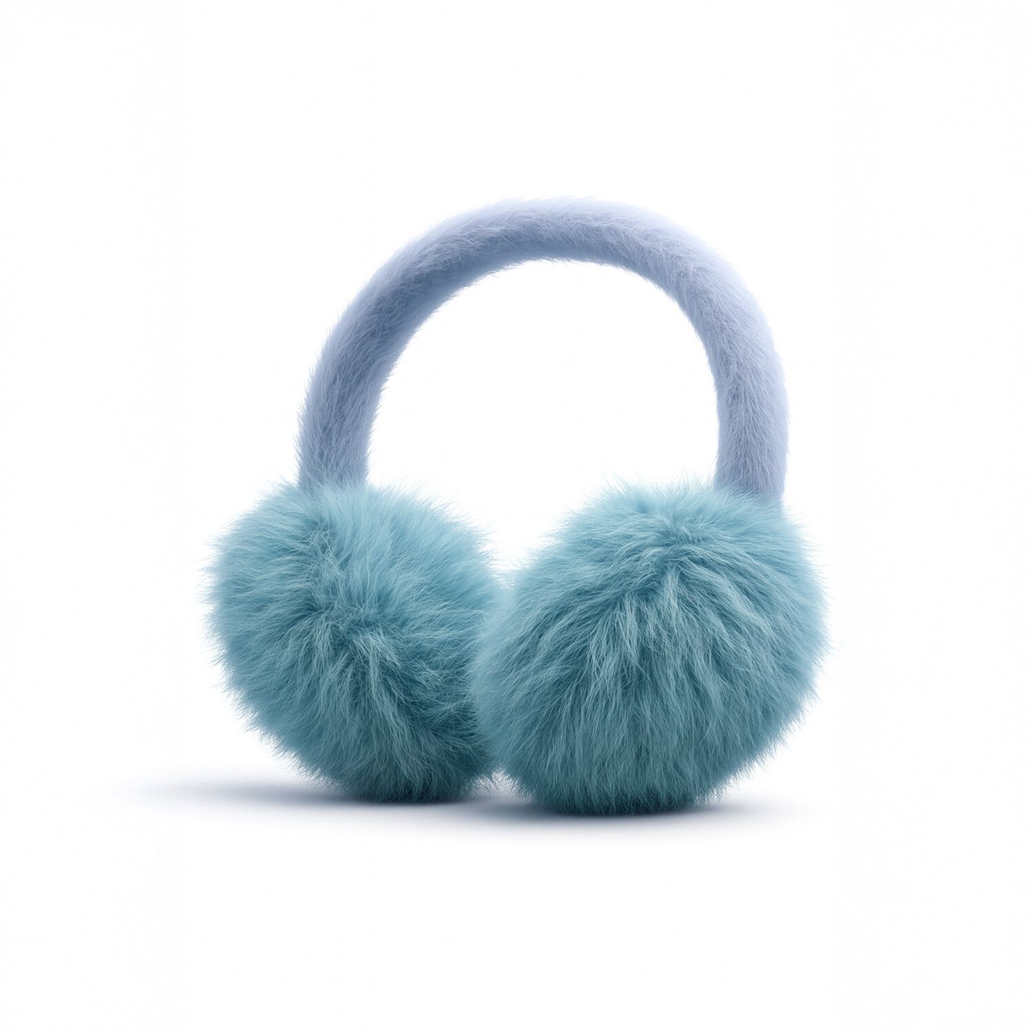 syga Winter Plush Earmuffs, Soft Warm & Cozy Ear Protection for Kids & Adults - Blue Ear Muff-picture-39