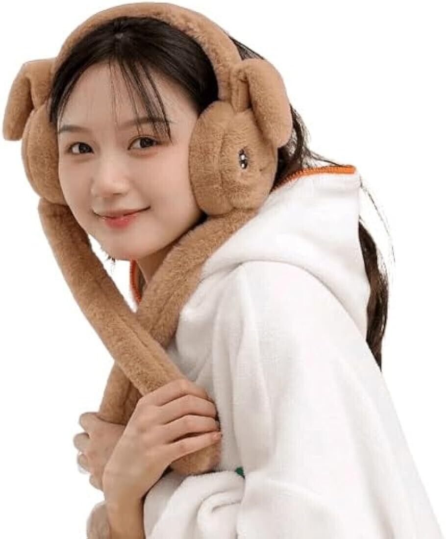 omsurajiya Cute REar Moving Earmuff for Girls & Kids Ear Muff-picture-23