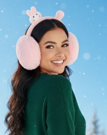 pick ur needs Stylish Rabit Design Foldable / Adjustable Ear Muff High Quality Furr Ear Warmer Ear Muff-picture-14