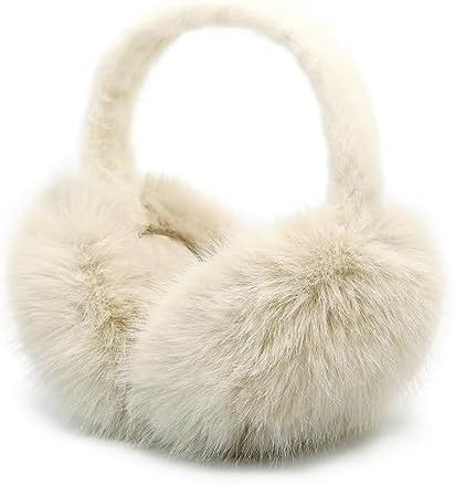 highever Unisex cute foldable plush faux warm ear muffs for women girls (8 years & above) Ear Muff-picture-11