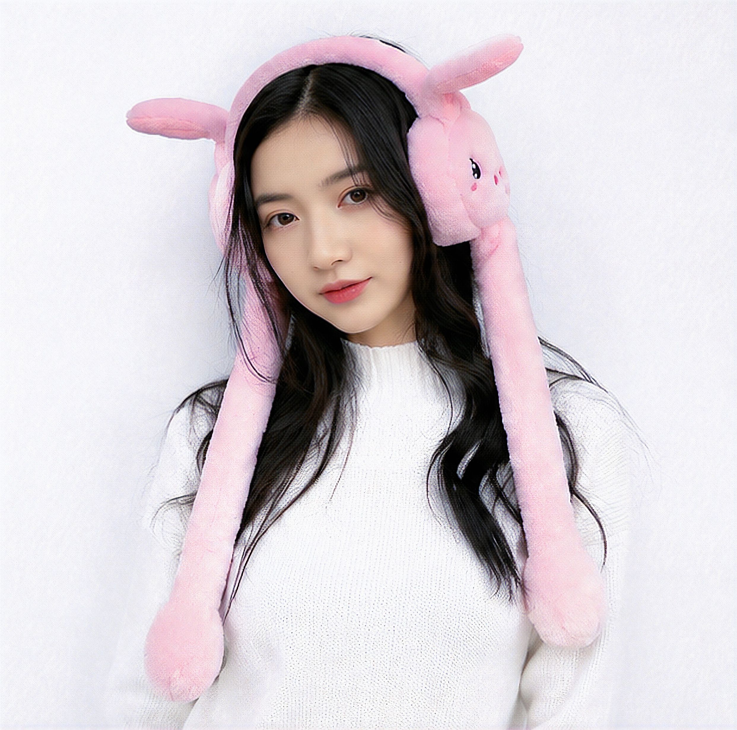 Bunny Ear Muff Winter Cap Ear Muff-image-22