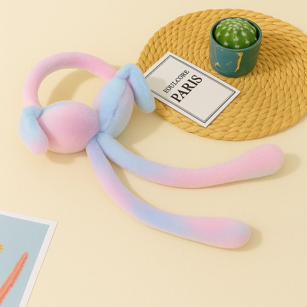 Rainbow Earmuff Trendy comfortable & warm perfect for chilly days & stylish look Ear Muff-image-40