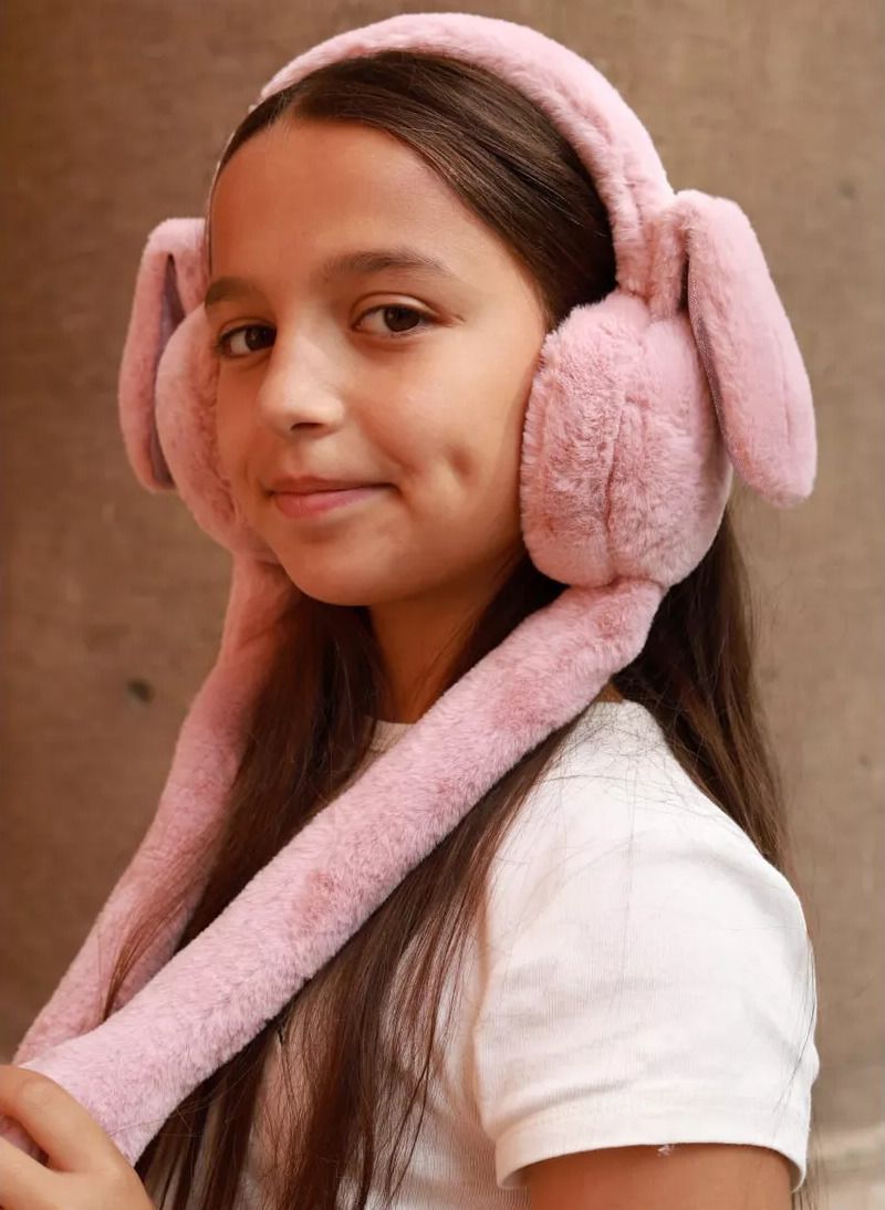 winity Cute jumping rabbit with chuchu sound girls boys earmuffs for kids (4 to14years) Ear Muff-picture-10