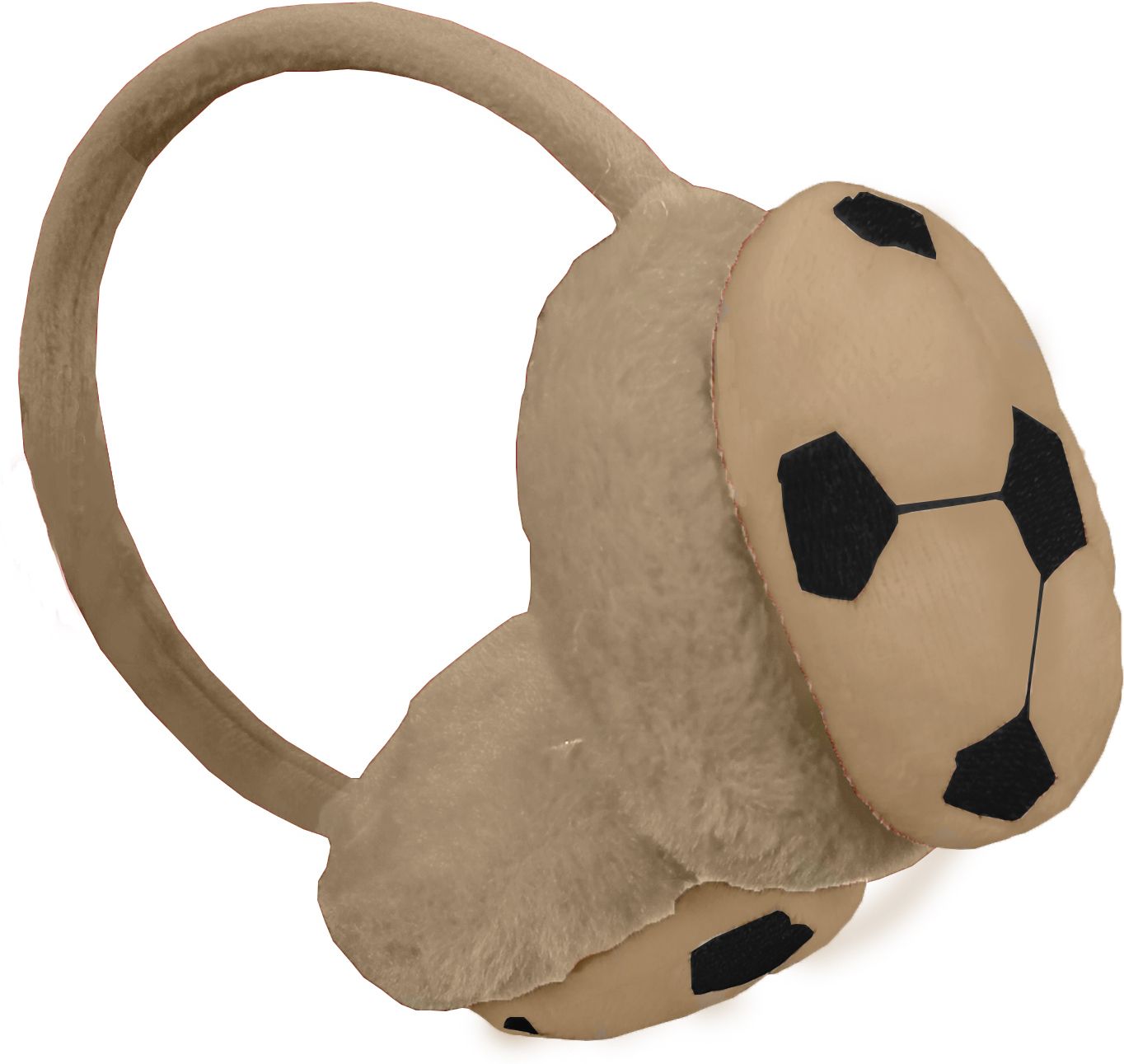Kids Football Themed Faux Fur Winter Warm Earmuffs For Boys And Girls Ear Muff-image-16