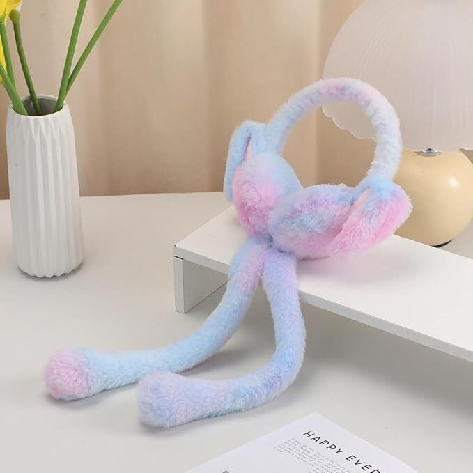 verloft Cute & Stylish jumping rabbit Soft comfortable Earmuffs for kids, girls, boys Ear Muff-picture-25
