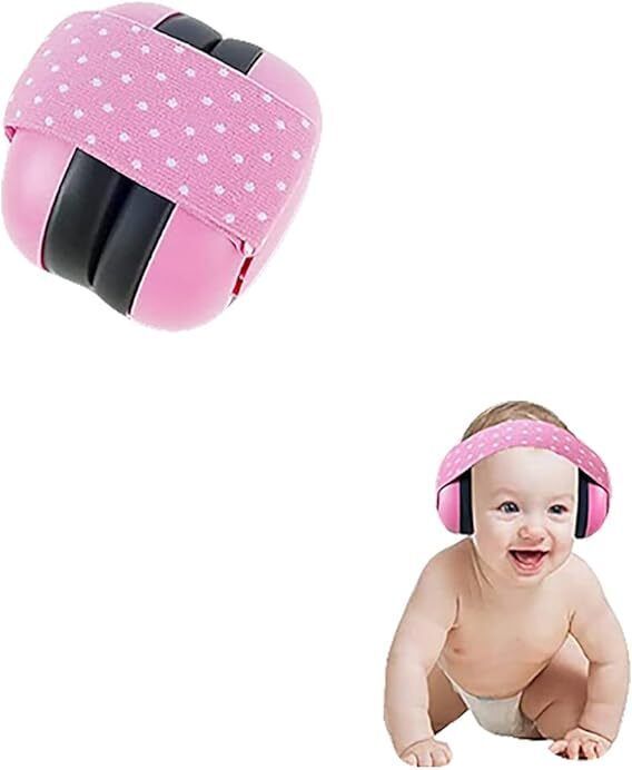 Newborn Earmuff Baby Earmuff Baby Hearing Protection Noise Cancellation Foldable Ear Muff-image-22