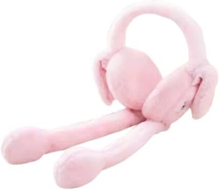 moving flaps, soft, fluffy fur, ear warmer ear muff