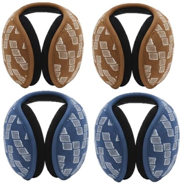 em119blue.brown.pk4 ear muff