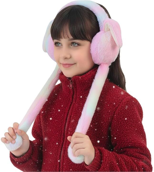 Rabbit Style jumping Soft comfortable Earmuffs | Ear Warmers Ear Muff