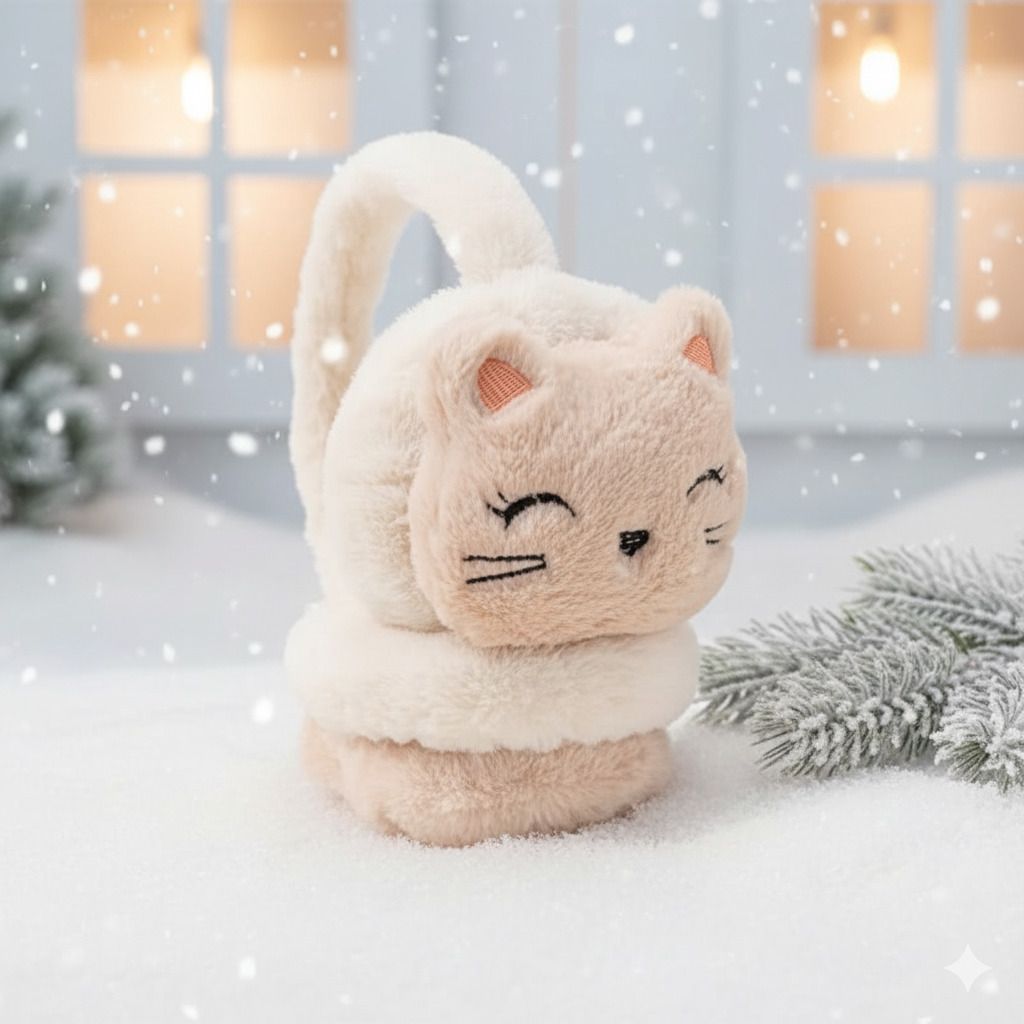 sia footwear Cute Warm Winter Earmuffs for Women & Girls | Super Soft Ear Warmers. Ear Muff-picture-31