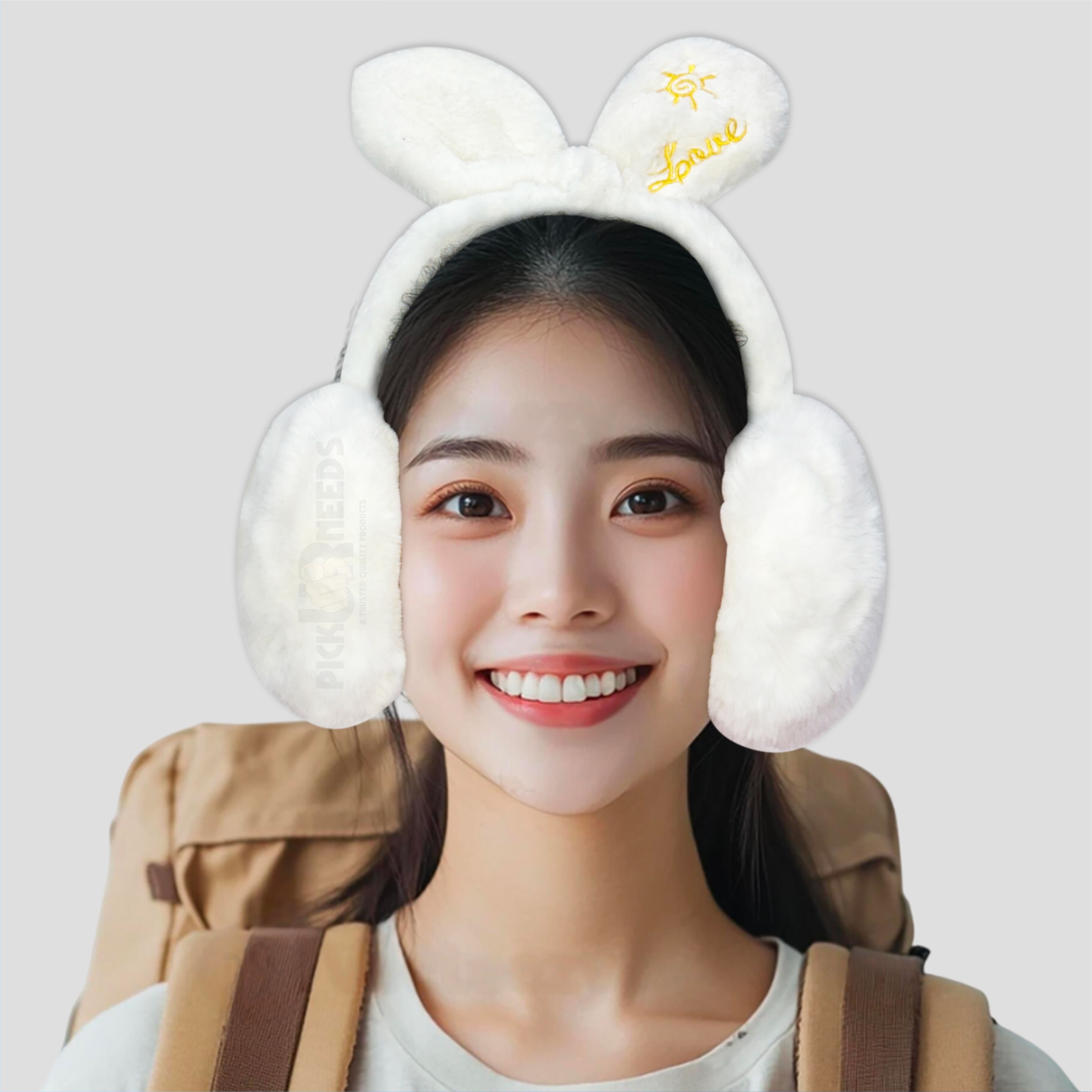 pick ur needs Stylish Love Design Foldable / Adjustable Ear Muff High Quality Furr Ear Warmer Ear Muff-picture-11