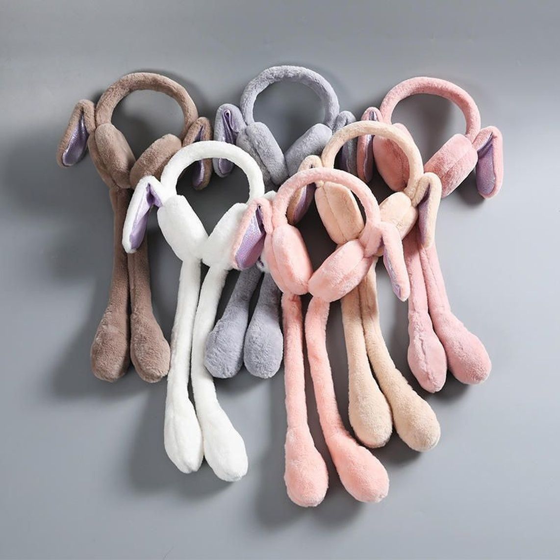 agnix We Provide Any Colors And Any Pattern Cute Rabbit Winter Ear Muffs For Kids A Ear Muff-picture-36