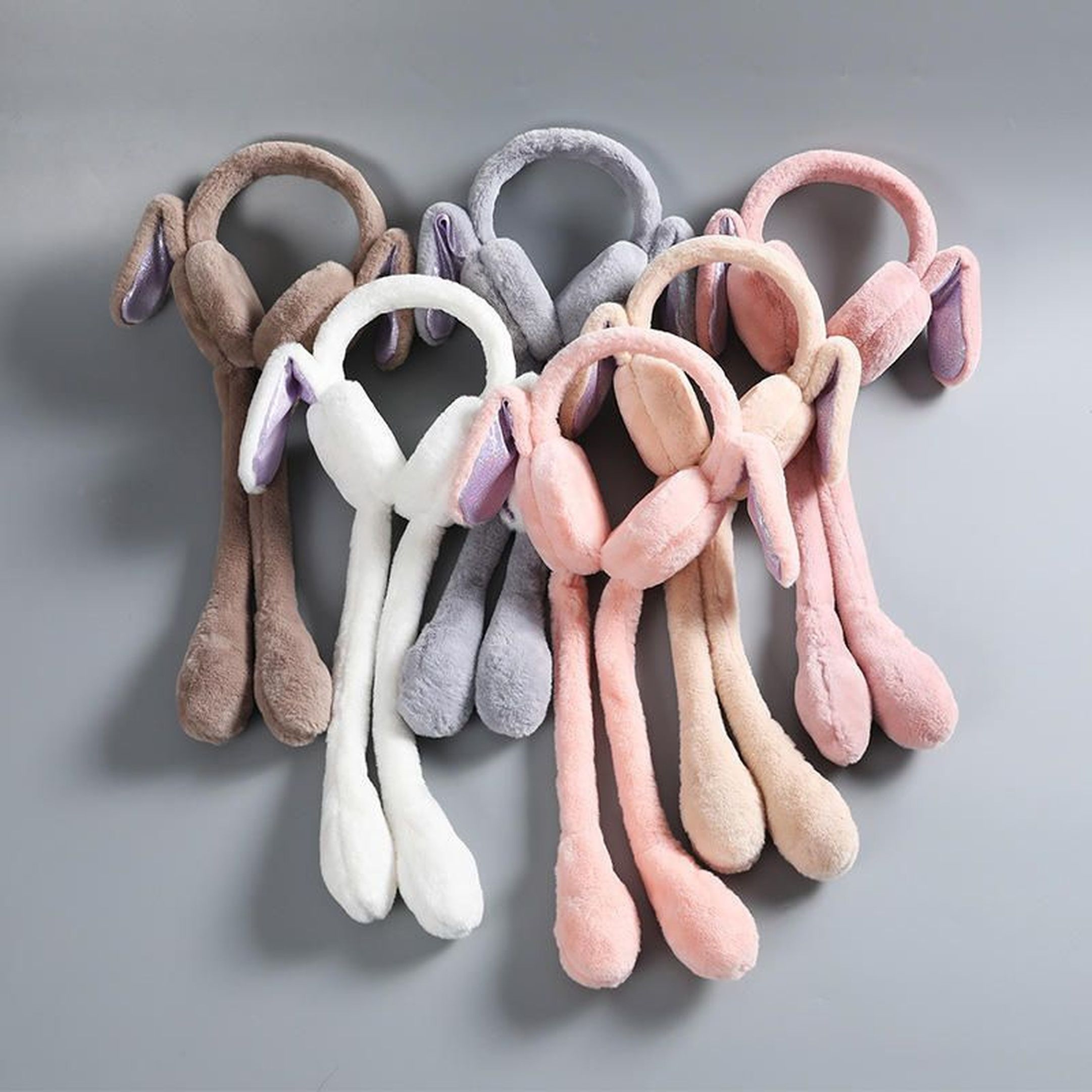 agnix We Provide Any Colors And Any Pattern Cute Rabbit Winter Ear Muffs For Kids A Ear Muff-picture-17