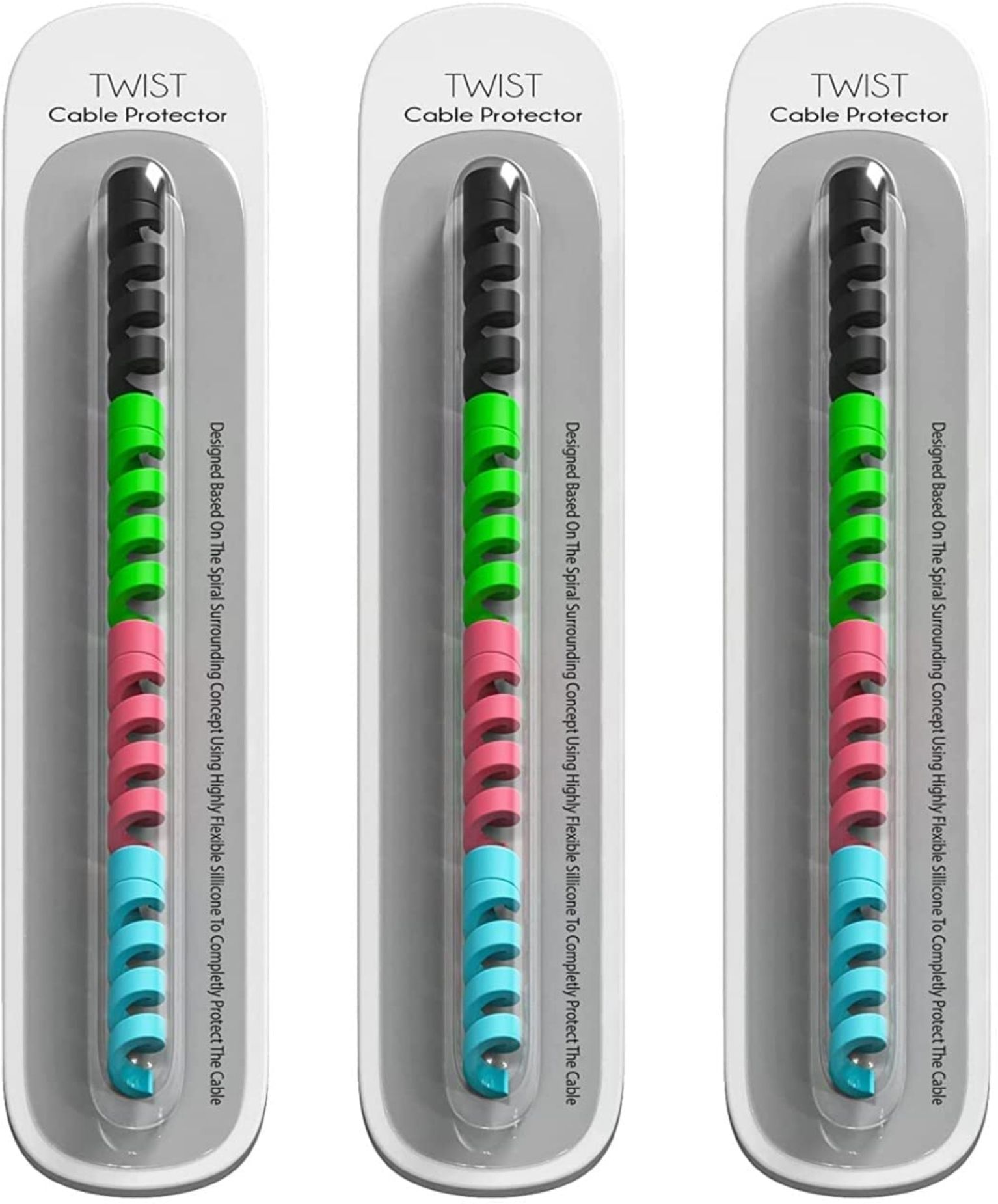 capo cable protector spiral Earphone Cable Organizer