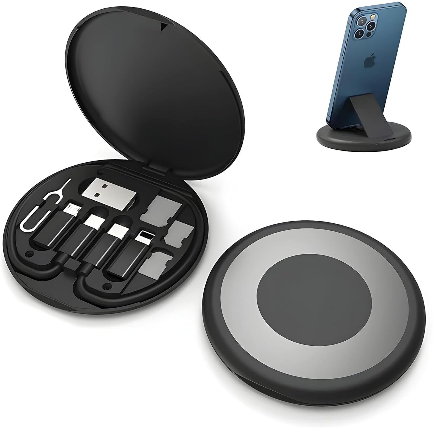 CHG Tech Accessory Kit with Multifunctional Use Earphone Cable Organizer-image-29