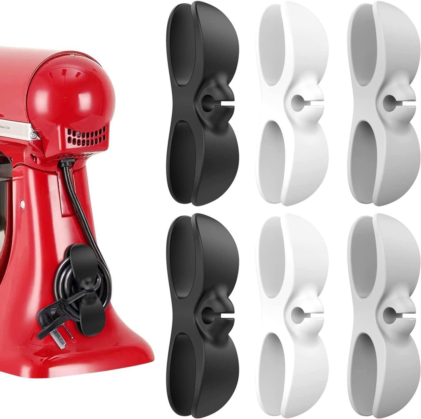 zeelpetal Cord Organizer for Kitchen Appliances - 6 Pcs, Cord Wrappers for Appliances, Earphone Cable Organizer-picture-33