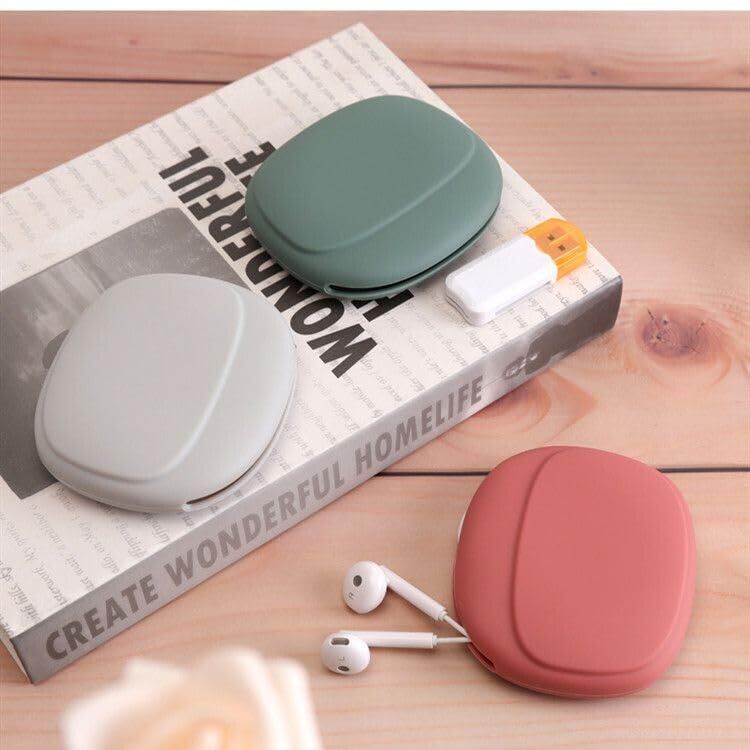 Vritti Silicone Organizer Case, Multipurpose Portable Cable & USB Gadget Pouch- 1 Pc Earphone Cable Organizer-image-40