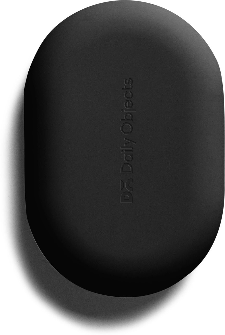 DailyObjects Oblong Earphones & Cable Pouch | Cable Organiser- Black Earphone Cable Organizer