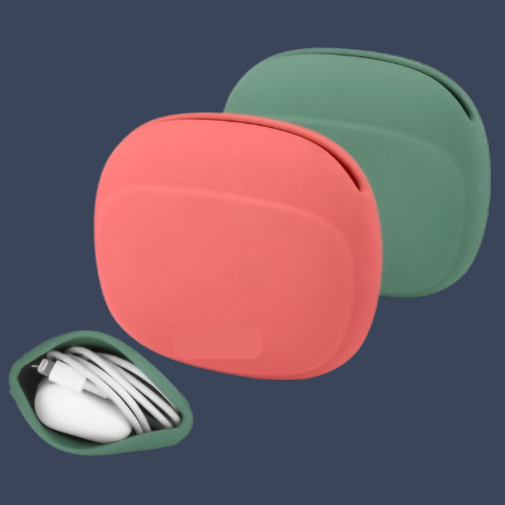DHYANAMJI Compact Silicone Cable Holder for Travel Electronics Organization Earphone Cable Organizer-image-26