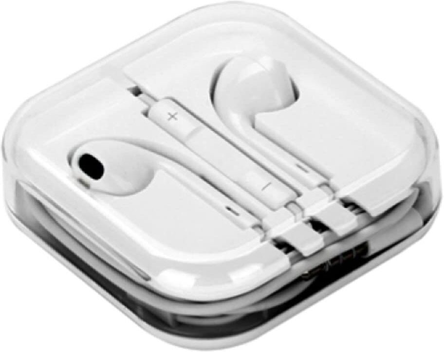 ikram Wired Earphones with Mic–1 Meter Tangle-Free Cable Stereo Bass Sound 3.5mm Jack Earphone Cable Organizer-image-36