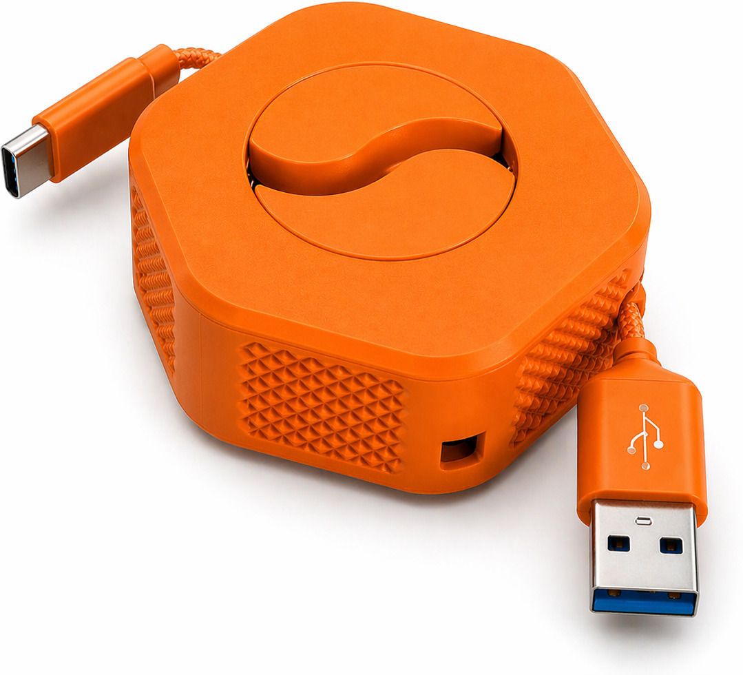 3D Pitara Cable Organizer Winder | Portable Tangle-Free Cord Holder Earphone Cable Organizer-image-4