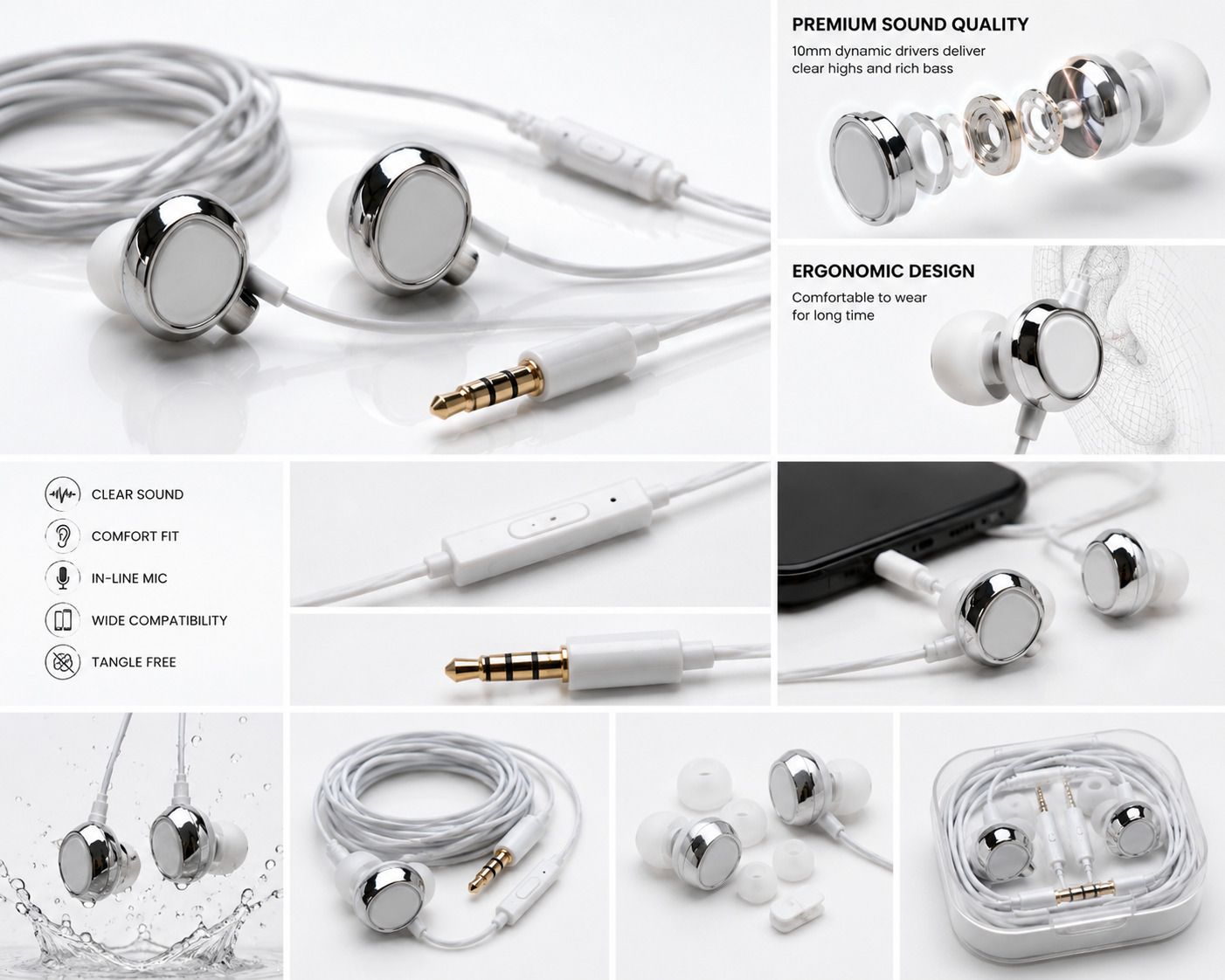 MOBILE BEATS R9-DF9e Earphone Cable Organizer-image-39