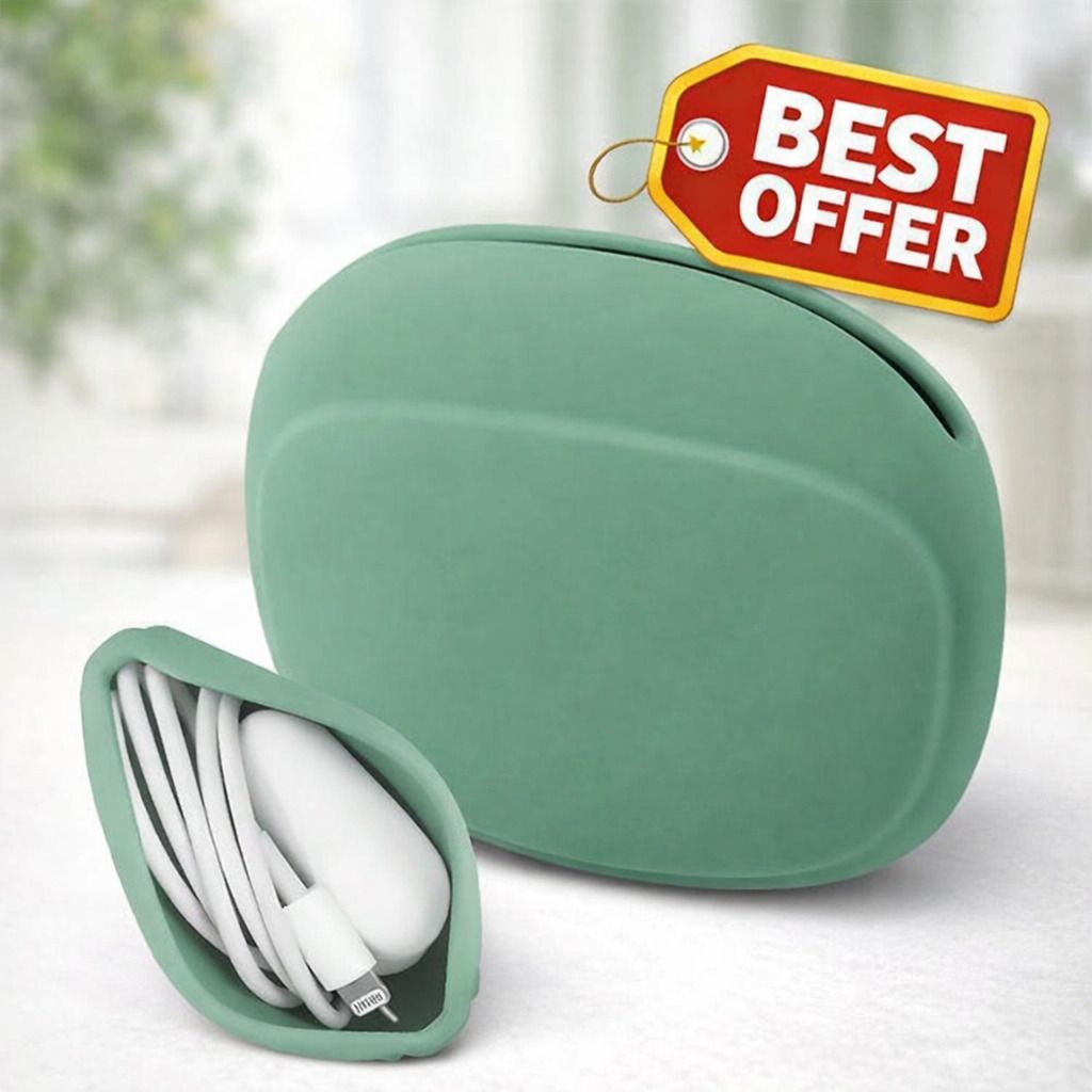 KKBAPU Silicone Earphone Organizer Earphone Cable Organizer-image-48