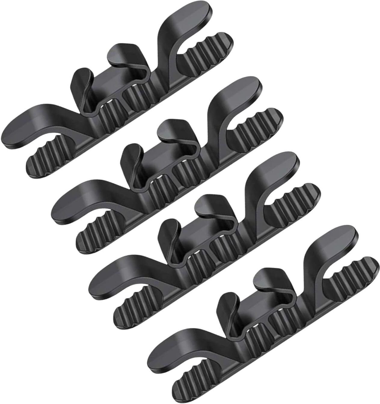 KIPSOME Wire Organizer for Cord 4pcs Kitchen Appliances Wire Organizer, Cord Holder Earphone Cable Organizer-image-7