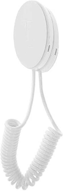AMHORY Remote Control Wall Holder with Coiled Anti-Lost Rope and Adhesive Mount Earphone Cable Organizer-image-43