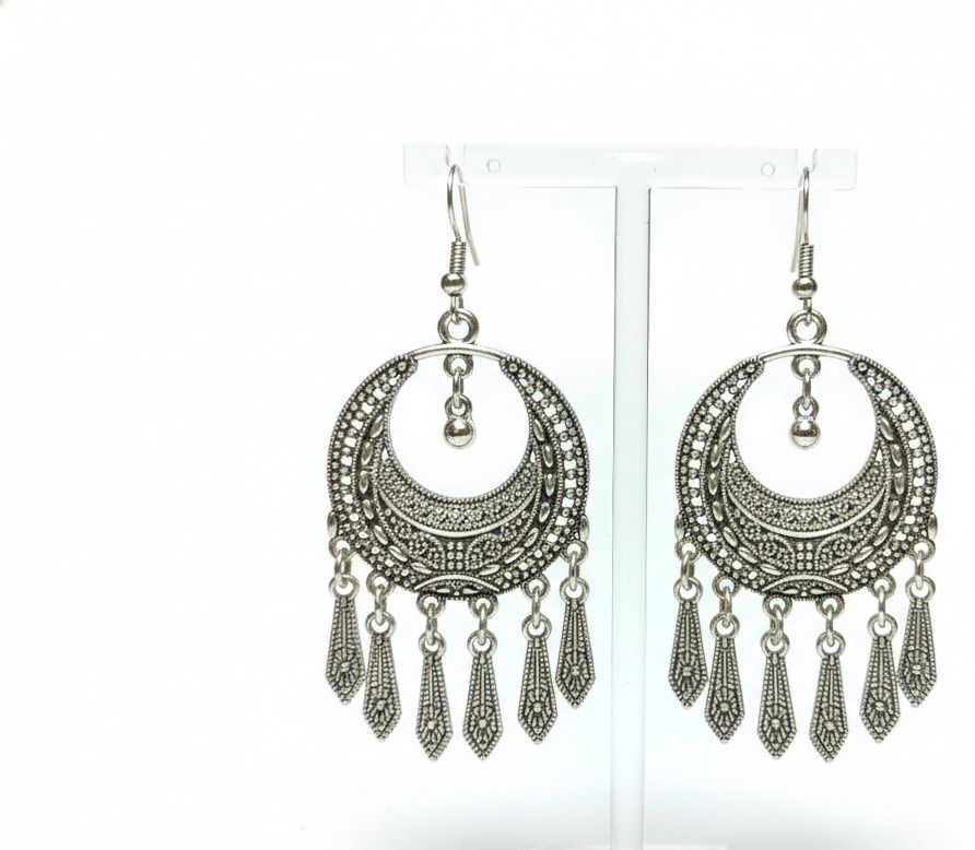 Jhumka ⁵⁵ Sterling Silver, Brass Jhumki Earring