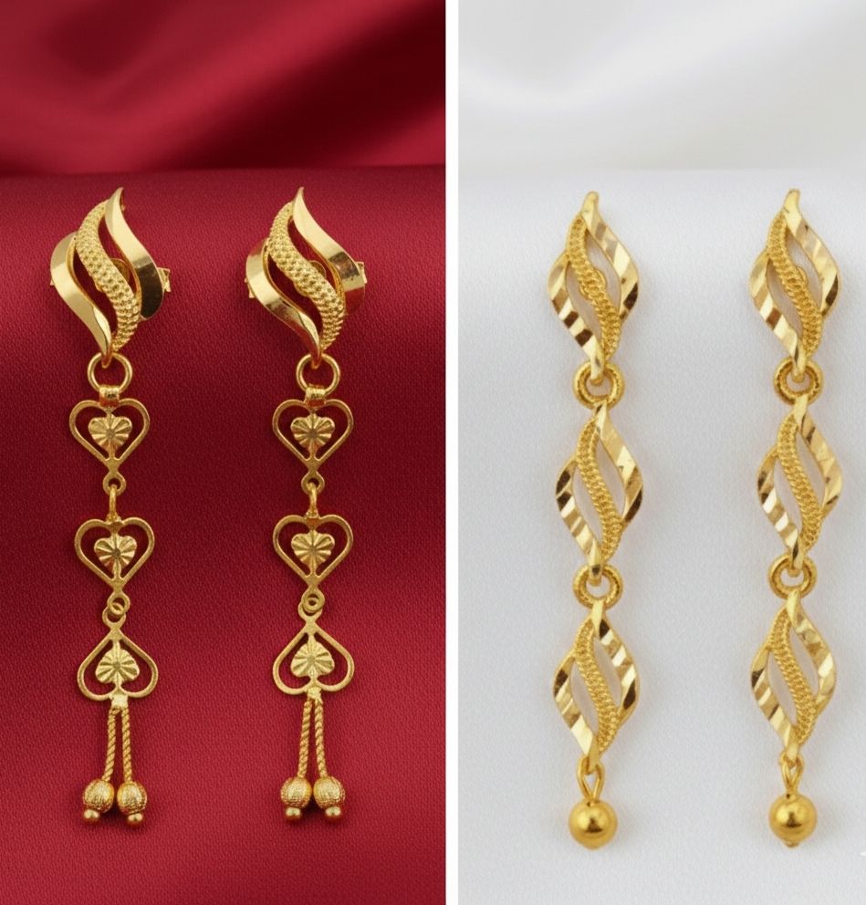 Suidhaga Brass Drops & Danglers-image-35