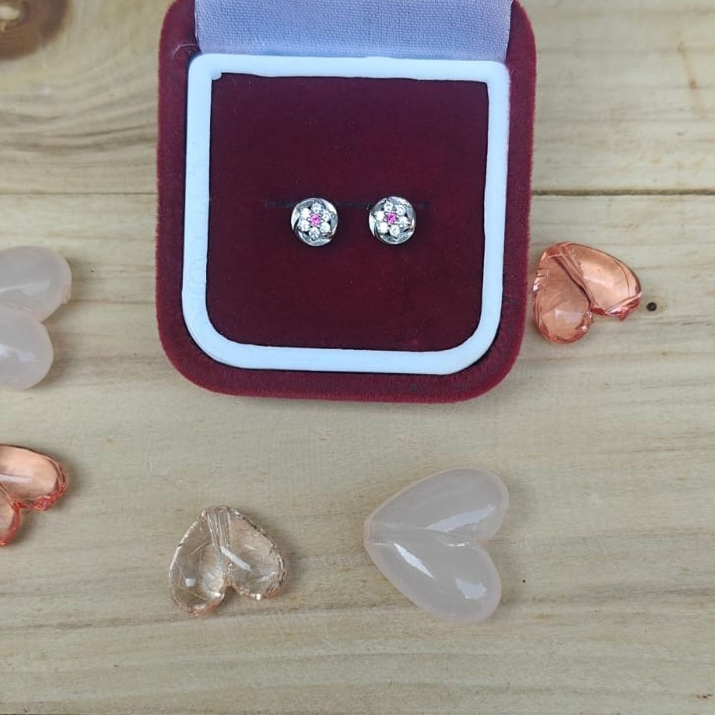 925 silver Rosie Floret Kids Stud Earrings Sterling Silver Stud Earring-image-1