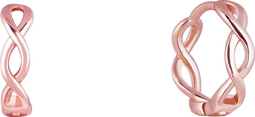 giva Infinite Loop Earrings for Women and Girls Sterling Silver Hoop Earring-picture-35