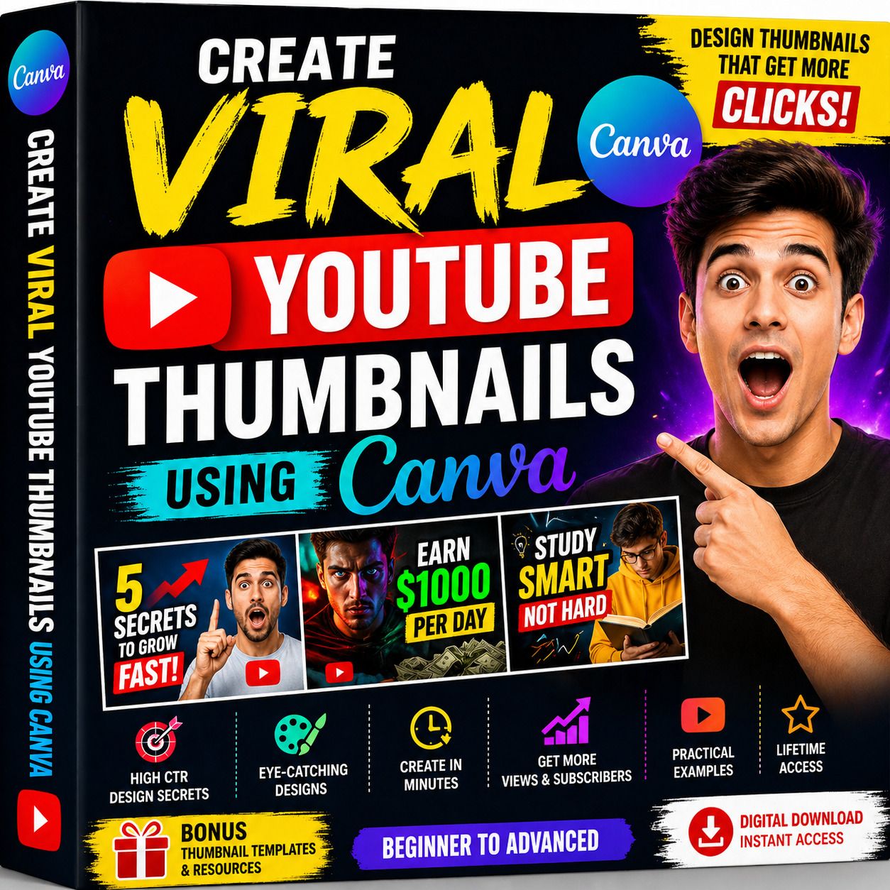 gurpreet nutrition Viral YouTube Thumbnails with Canva – Boost Clicks Fast Course-picture-18