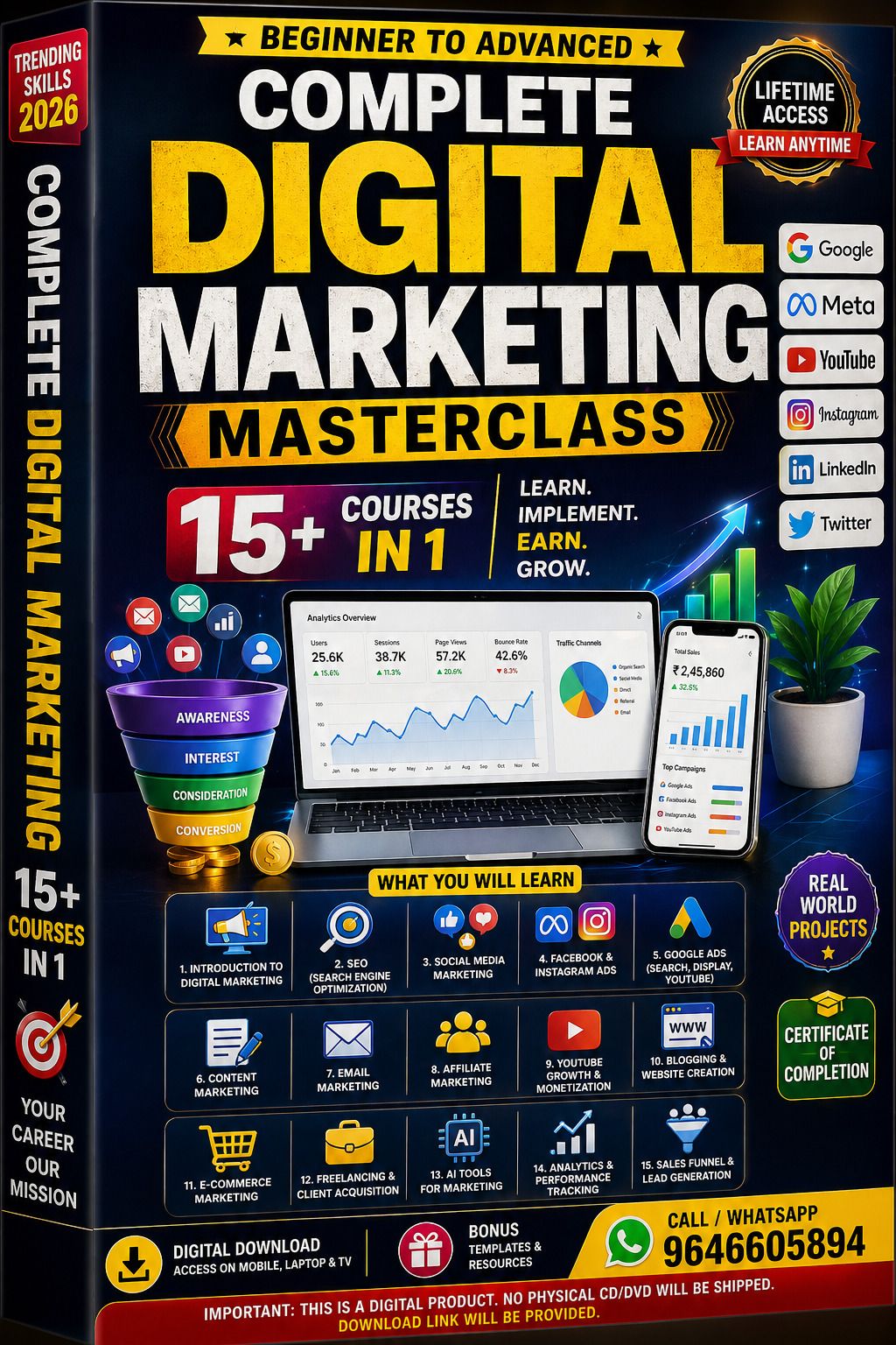 gurpreet nutrition Digital Marketing Course 15 Plus Courses SEO Ads Social Media AI-picture-30